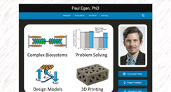 Desktop Screenshot of paul-egan.com